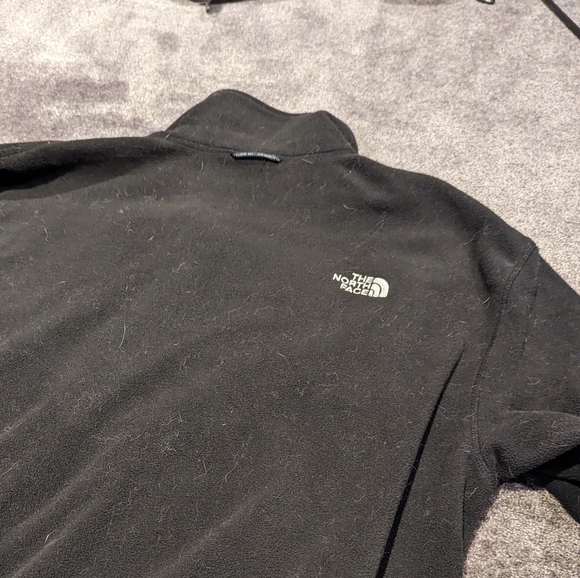 Vintage The North Face black zip up fleece - Picture 3 of 6